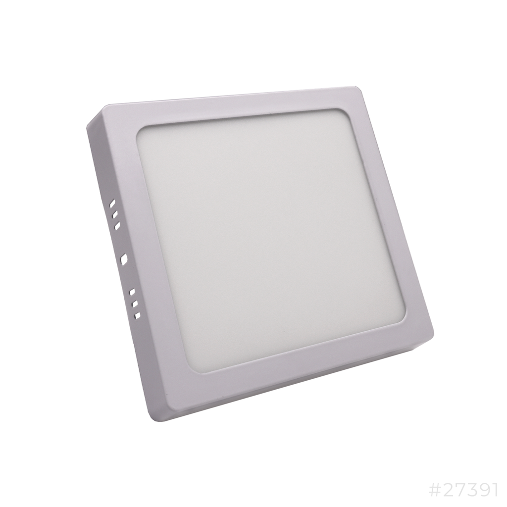 [27391] Led Panel Light Square 6" Surface Mount 12W Warm White