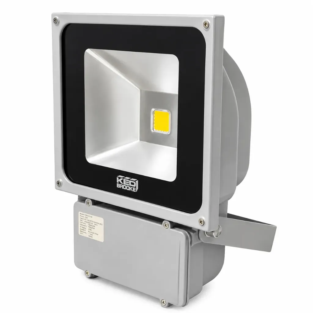 [17702] LED Flood Light Kedbrooke KBLX-80w Warm White