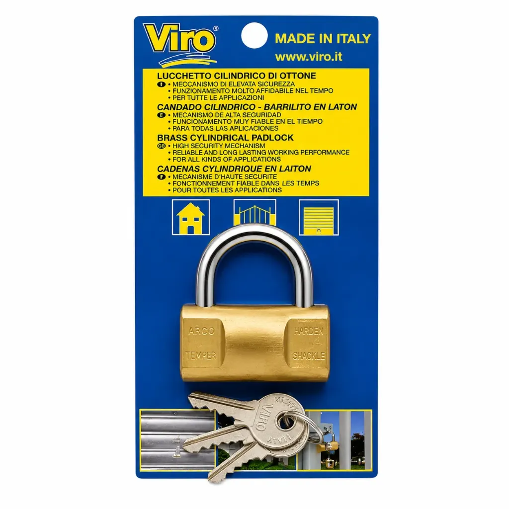 Padlock Viro Cylindrical 102 (visual)