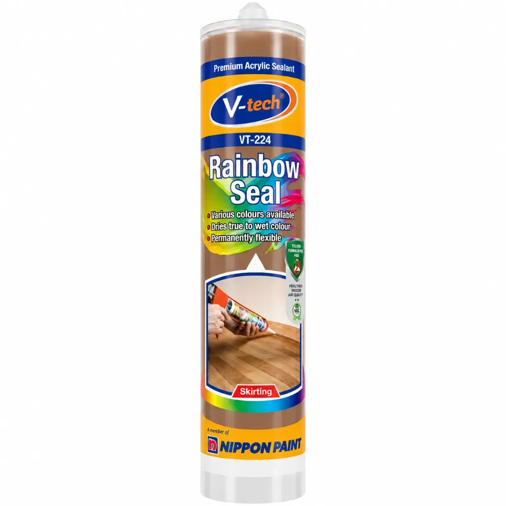 [17468] V-tech Rainbow Seal VT-224 450G Light Brown