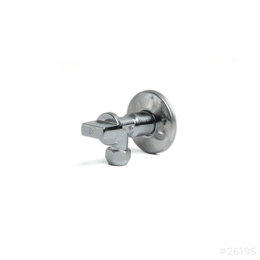 [26195] Angle Valve 1/2"x3/8" CP Arco
