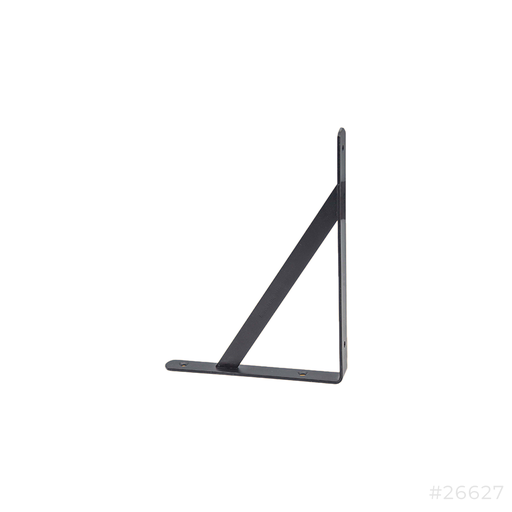 [26627] Shelf Bracket H/D Black Robustline 9" x 12"