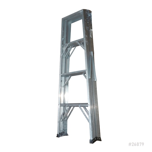 [26879] Aluminum Ladder Double Side 4 Step 
