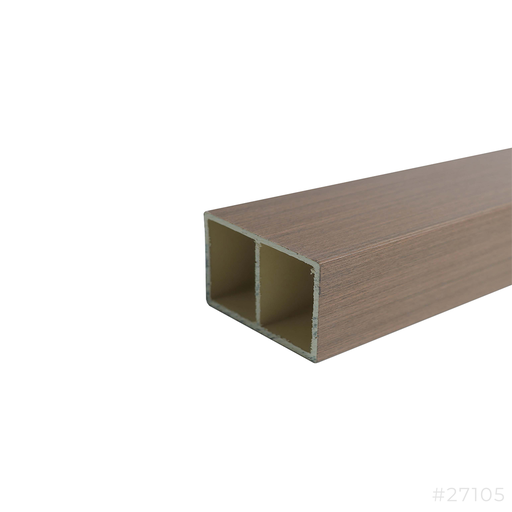 [27105] WPC Hollow Timber Partition Tube 75x50x2900mm WPC-06