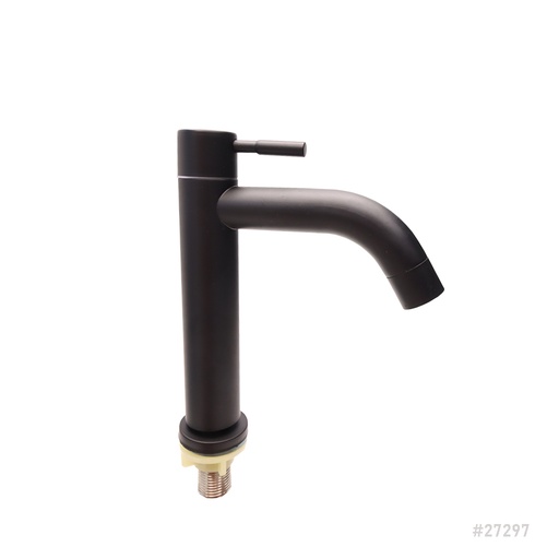 [27297] Basin Tap Single SS 1403 Black
