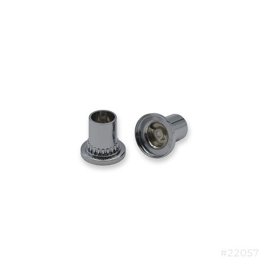 [22057] Towel Pipe Holder CP HD-X01-19mm Pair