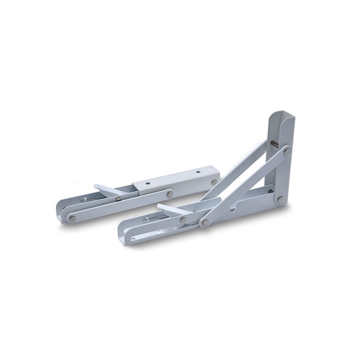 [22678] Folding Bracket White 8" Pair