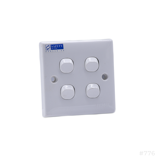 [776] Switch Clipsal 4 Gang 2 Way