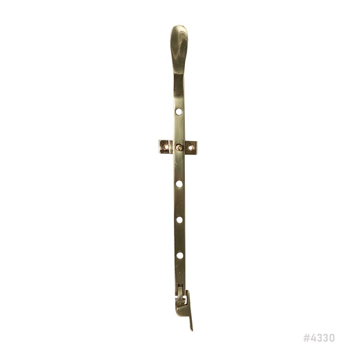 [4330] Window Stay 12" Brass