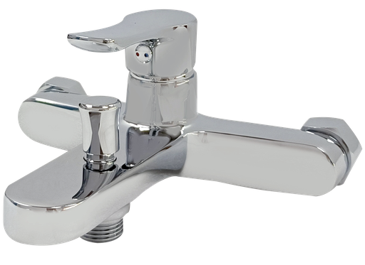 [8857] Single Lever Bath Mixer 3159 Showy