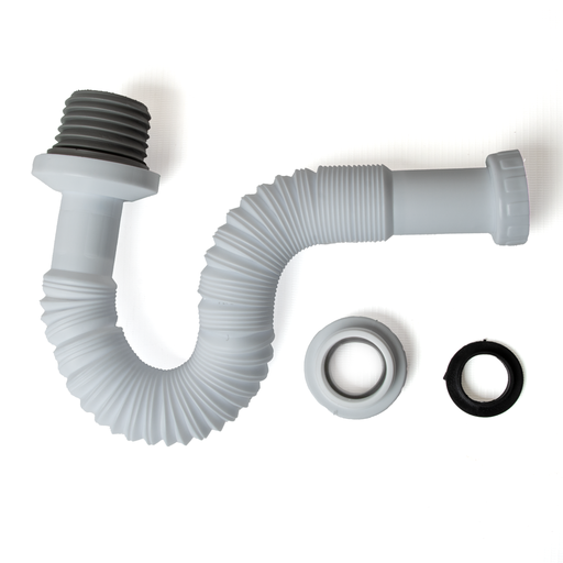 [15869] Flexible Sink Hose P-Trap 1-1/4" 1.22m K122
