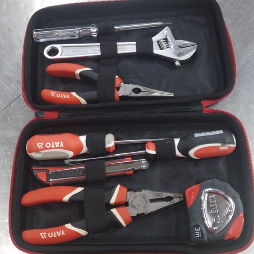 [15980] Yato 8-Piece Tool Set – with Nylon Carry Bag YT-3904