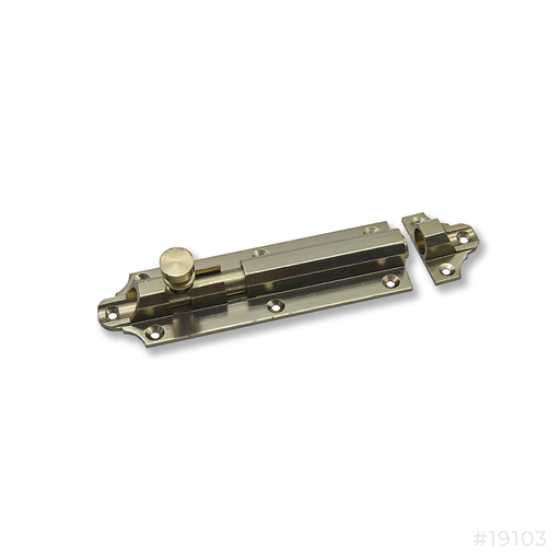 [19103] Tower Bolt Aluminum 1/2" X 6" SB