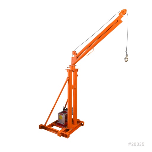 [20335] Winch Crane Ych(29) 500Kg 'Kcd' W/55Ft Wire