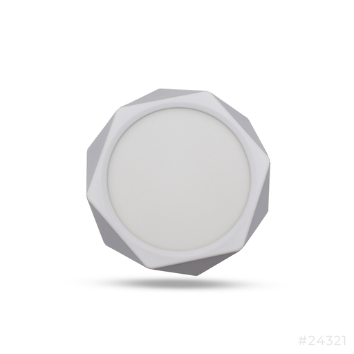 [24321] Led Panel Round Light 12w Day Light Diamond