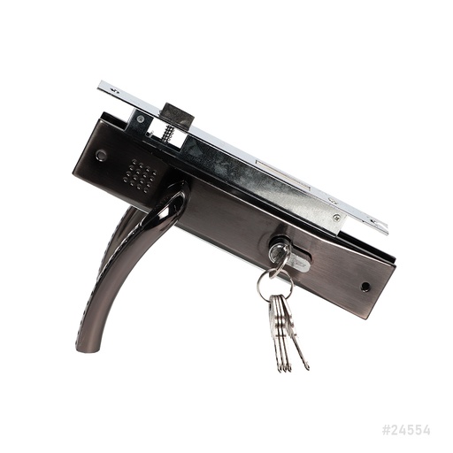 [24554] Door Handle Lock Set 121AP725 SN/BB 'Sqiek'