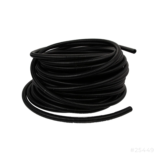 [25449] PVC Conduit Flexible Pipe 25mmx40Mtr Black