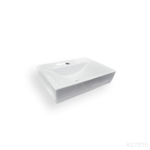 [27370] Ceramic Wash Basin 450x310x105mm 2082
