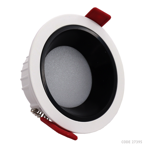 [27395] Led Down Light 7w 3.5'' 3 Colors Round White and Black